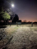 Luminária LED VOLTIX MAX Solar para Chácaras, Quintal, Comércio e Ruas - Parede ou Poste