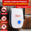 Repelente ultrasónico 2x1 + Frete Grátis
