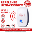 Repelente ultrasónico 2x1 + Frete Grátis