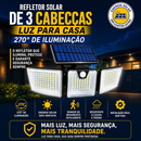 HomeLight - Refletor solar de 3 cabeças + Frete grátis + Brinde
