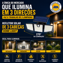 HomeLight - Refletor solar de 3 cabeças + Frete grátis + Brinde